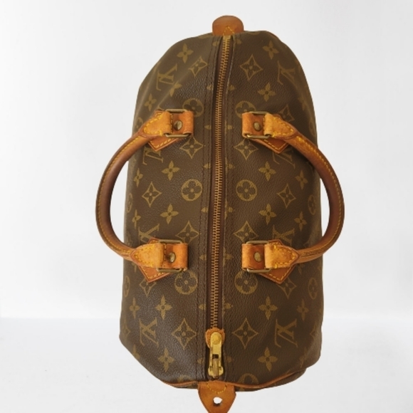Fabulous STEAL! LOUIS VUITTON SPEEDY 30 #M41526 SATCHEL / BOSTON BAG #7 - Picture 4 of 15
